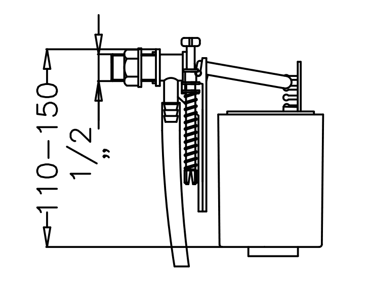 Şok Flotör 1/2″