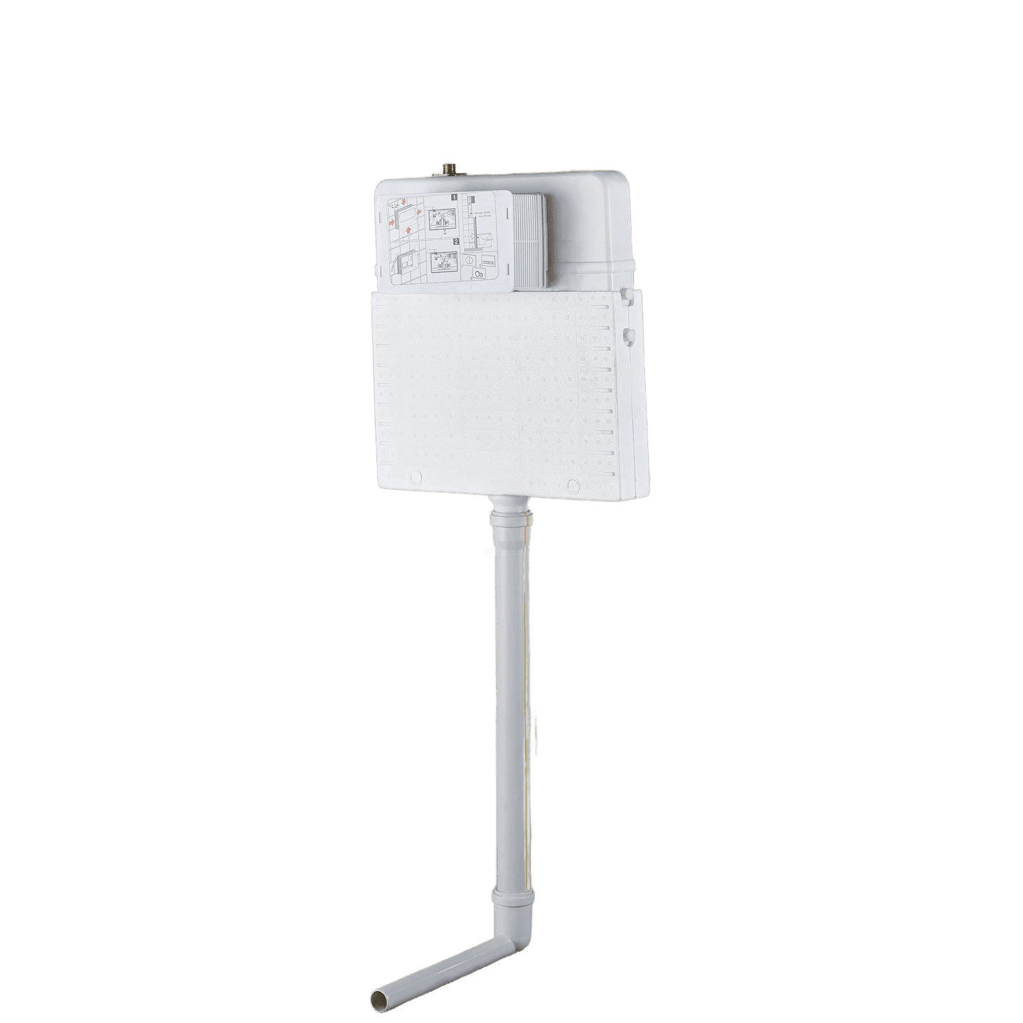 Promicro Concealed Cistern for Squat Pans and Single WCs (80 mm, Sense)
