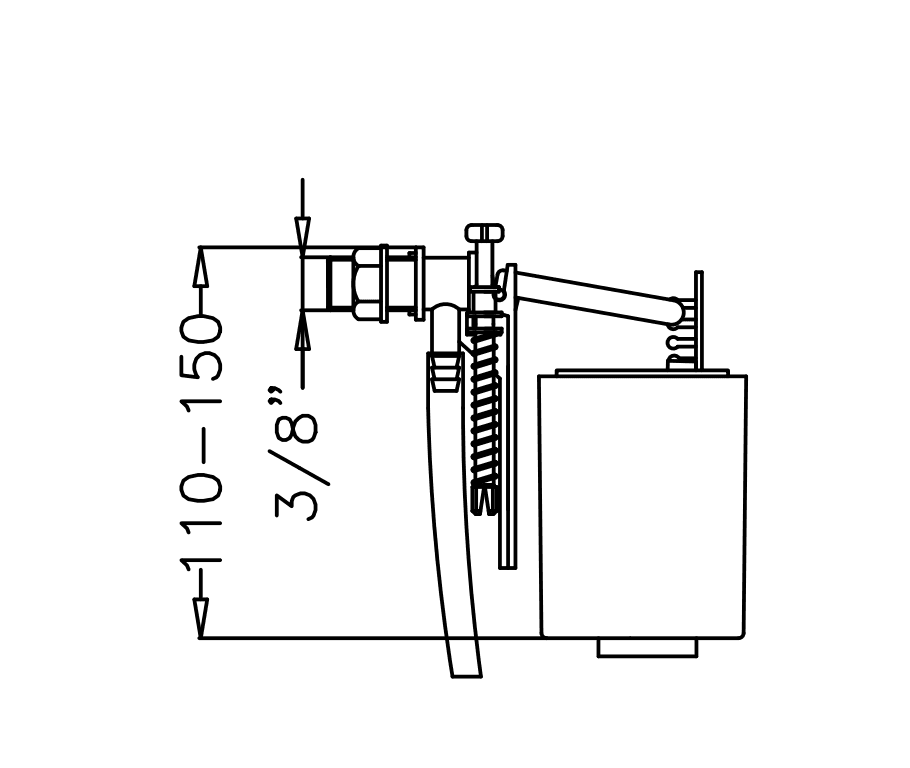 Şok Flotör 3/8″